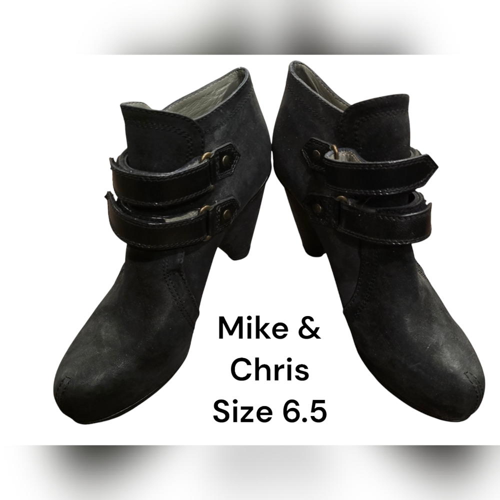 NEW MIKE & CHRIS BLACK BOOTIES -NWOT